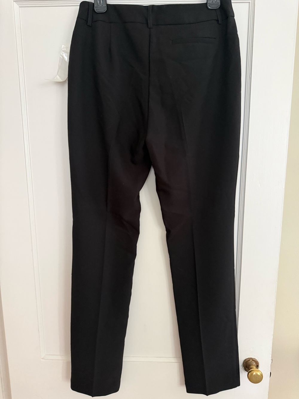 Tribal Black Straight-Leg Dress Trousers - Picture 2 of 6